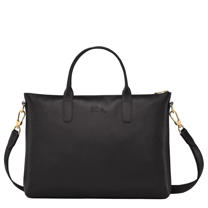Longchamp Le Foulonné S Briefcase Negras | LC-KNKM7205