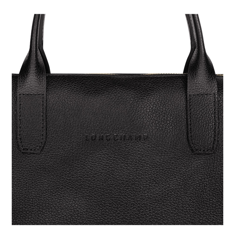 Longchamp Le Foulonné S Briefcase Negras | LC-KNKM7205