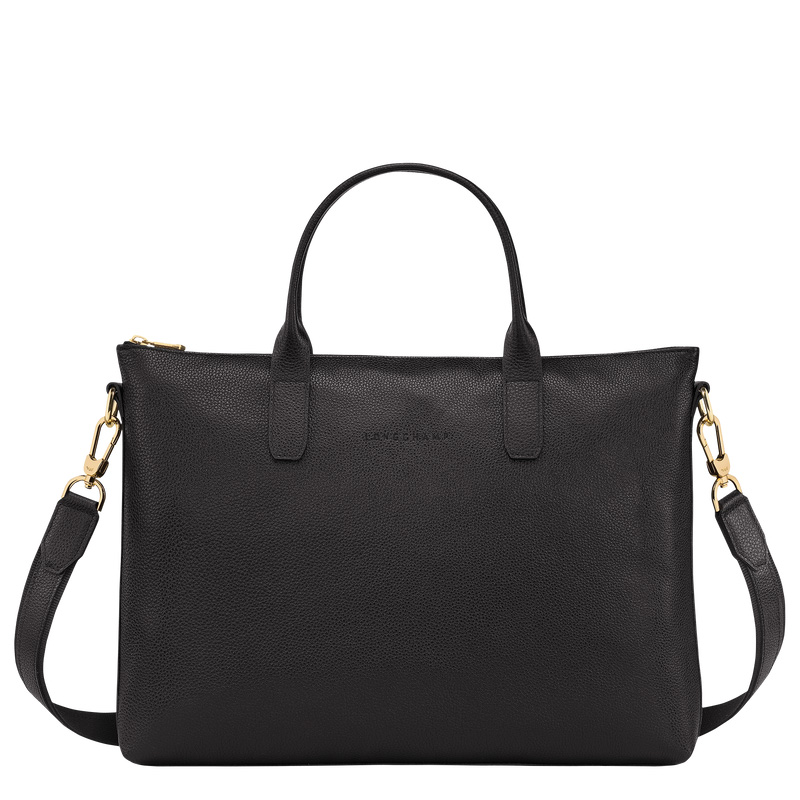 Longchamp Le Foulonné S Briefcase Negras | LC-KNKM7205