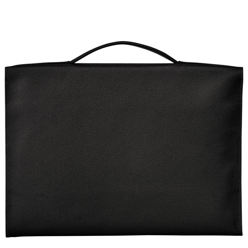 Longchamp Le Foulonné S Briefcase Negras | LC-QDRR4459