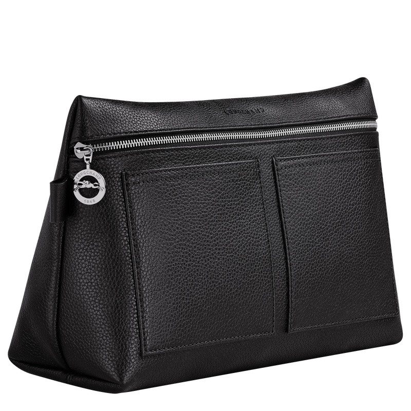 Longchamp Le Foulonné Toiletry case Negras | LC-MDEH4420