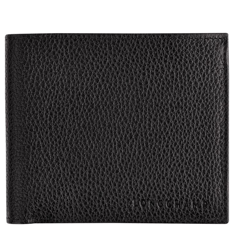 Longchamp Le Foulonné Wallet Negras | LC-ZVKH7099