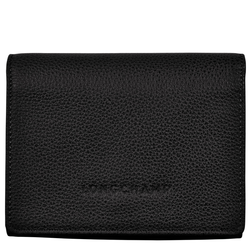 Longchamp Le Foulonné Wallet Negras | LC-JFWK9911