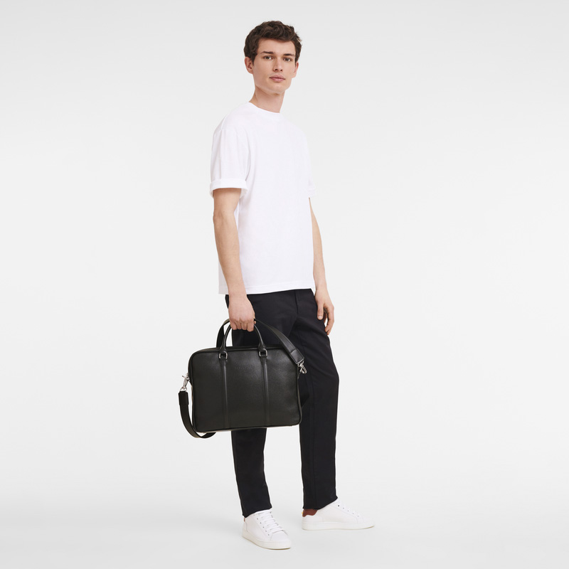 Longchamp Le Foulonné XS Briefcase Caramel | LC-XNHM5186