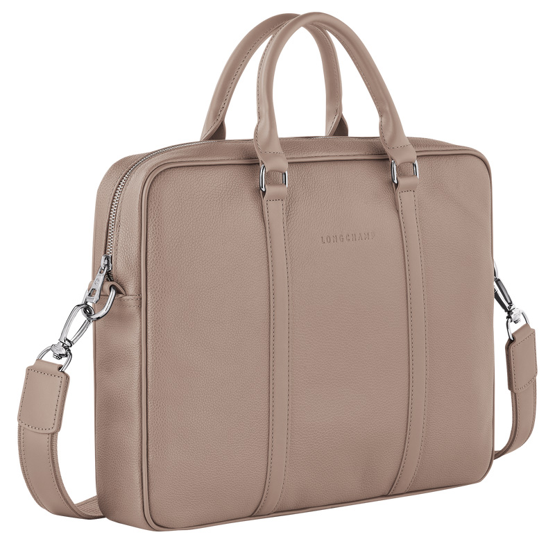 Longchamp Le Foulonné XS Briefcase Turtledove | LC-DBUF6073
