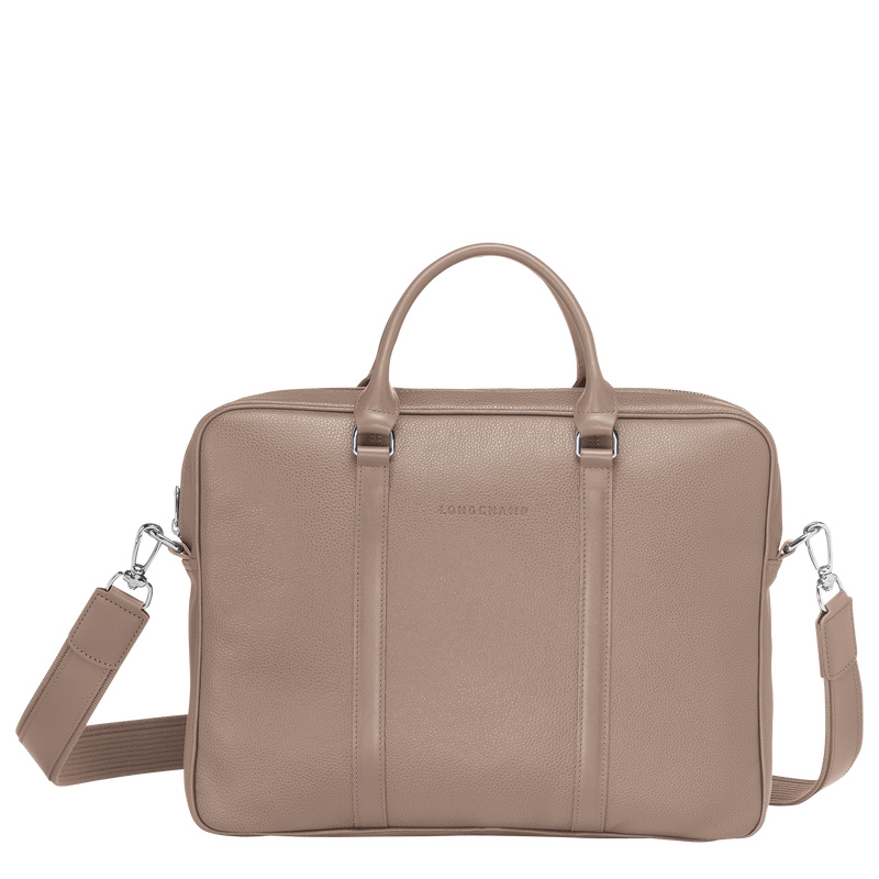 Longchamp Le Foulonné XS Briefcase Turtledove | LC-DBUF6073