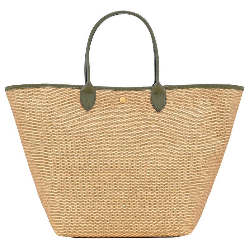 Longchamp Le Pliage Collection L Basket bag Artichoke | LC-CXLG9504