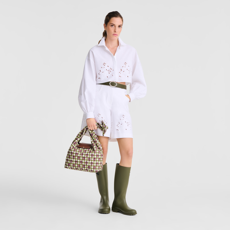 Longchamp Le Pliage Collection M Shoulder bag Artichoke | LC-KNVJ6757