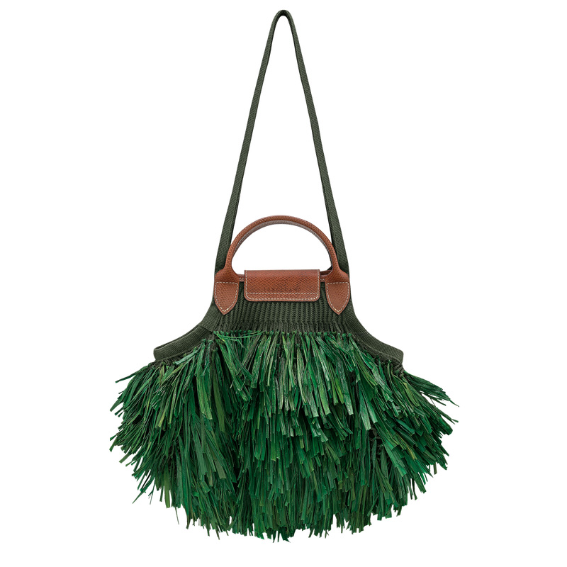 Longchamp Le Pliage Filet L Mesh bag Kaki | LC-CCPX5389