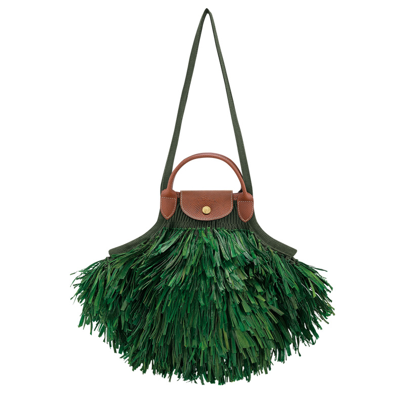Longchamp Le Pliage Filet L Mesh bag Kaki | LC-CCPX5389