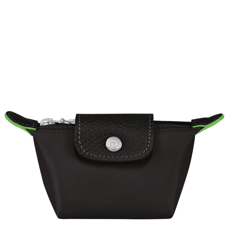 Longchamp Le Pliage Green Coin purse Negras | LC-BVRV1299
