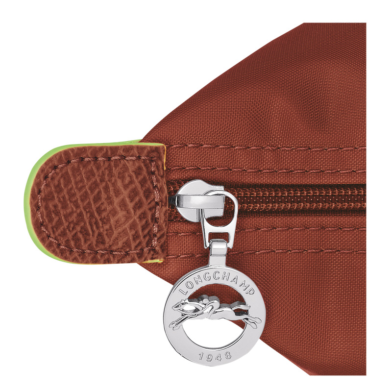 Longchamp Le Pliage Green L Tote bag Chestnut | LC-RRGO4565