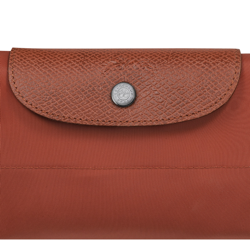 Longchamp Le Pliage Green L Travel bag Chestnut | LC-XUBV8318