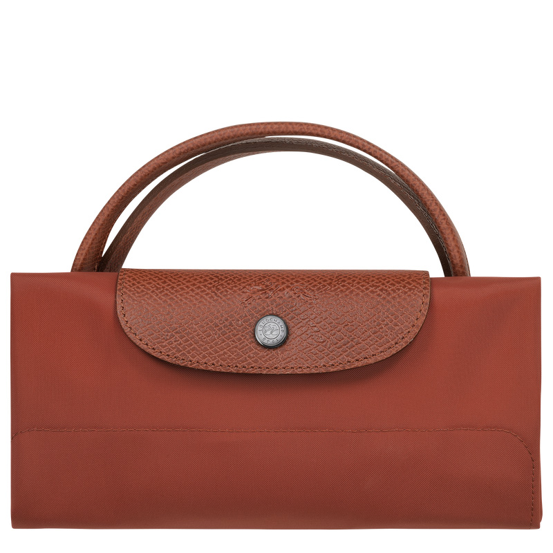 Longchamp Le Pliage Green L Travel bag Chestnut | LC-XUBV8318