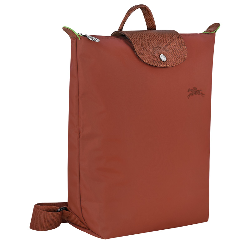 Longchamp Le Pliage Green M Backpack Chestnut | LC-SOHS3887