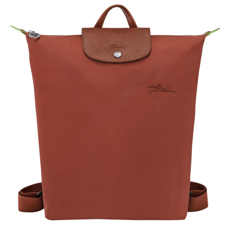 Longchamp Le Pliage Green M Backpack Chestnut | LC-SOHS3887