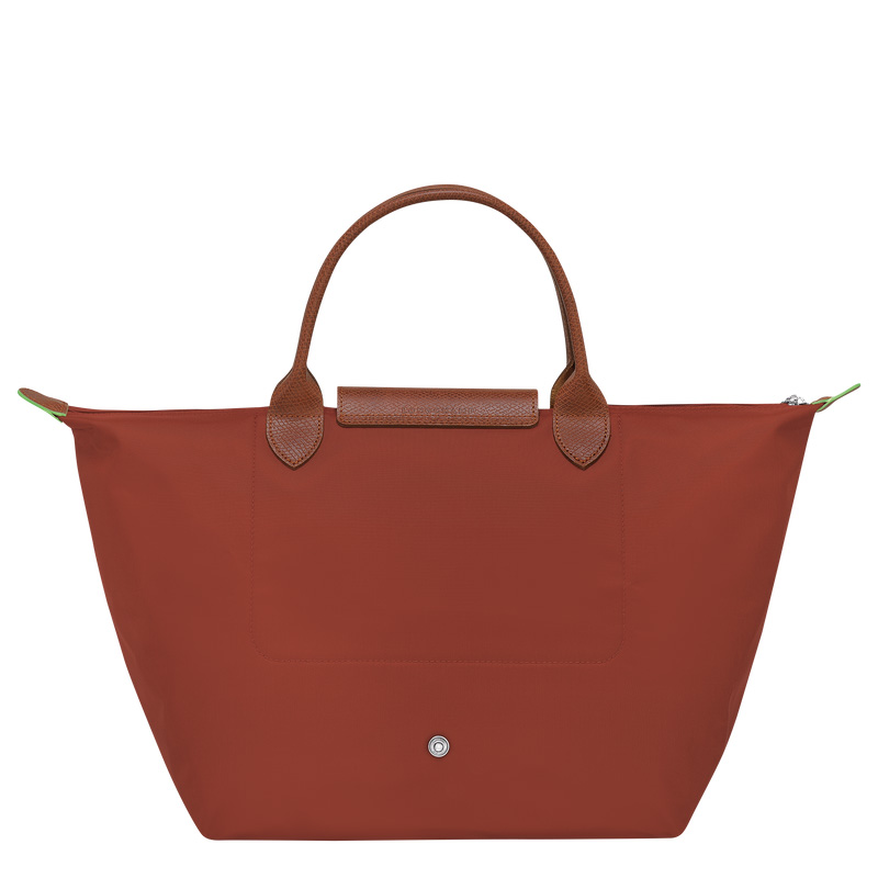 Longchamp Le Pliage Green M Handbag Chestnut | LC-APGW9174