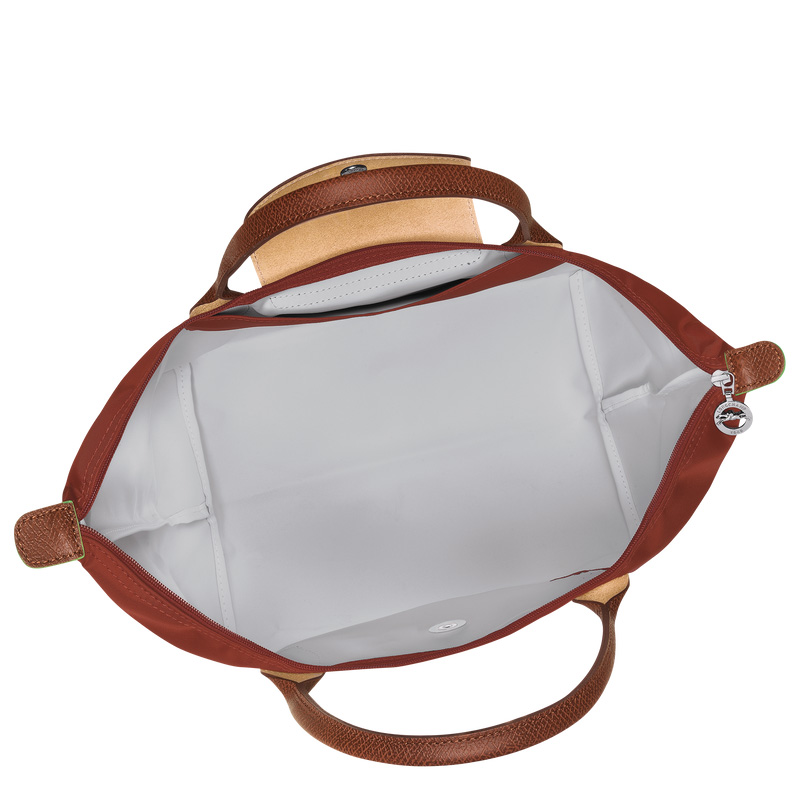 Longchamp Le Pliage Green M Handbag Chestnut | LC-APGW9174
