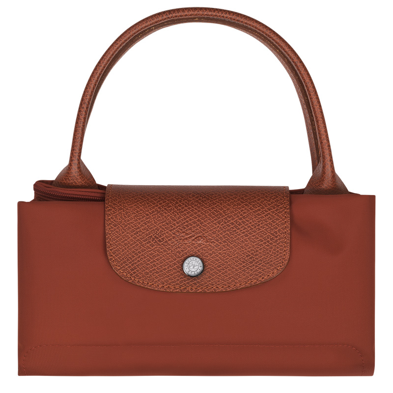 Longchamp Le Pliage Green M Handbag Chestnut | LC-APGW9174