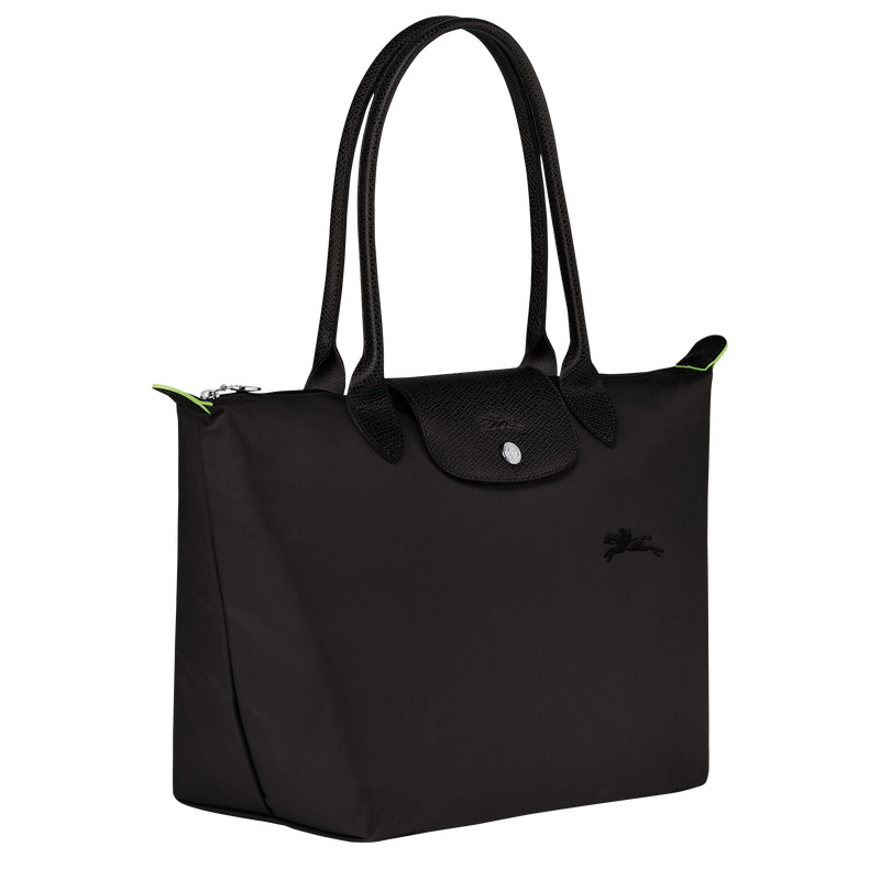 Longchamp Le Pliage Green M Tote bag Negras | LC-UYGM4935