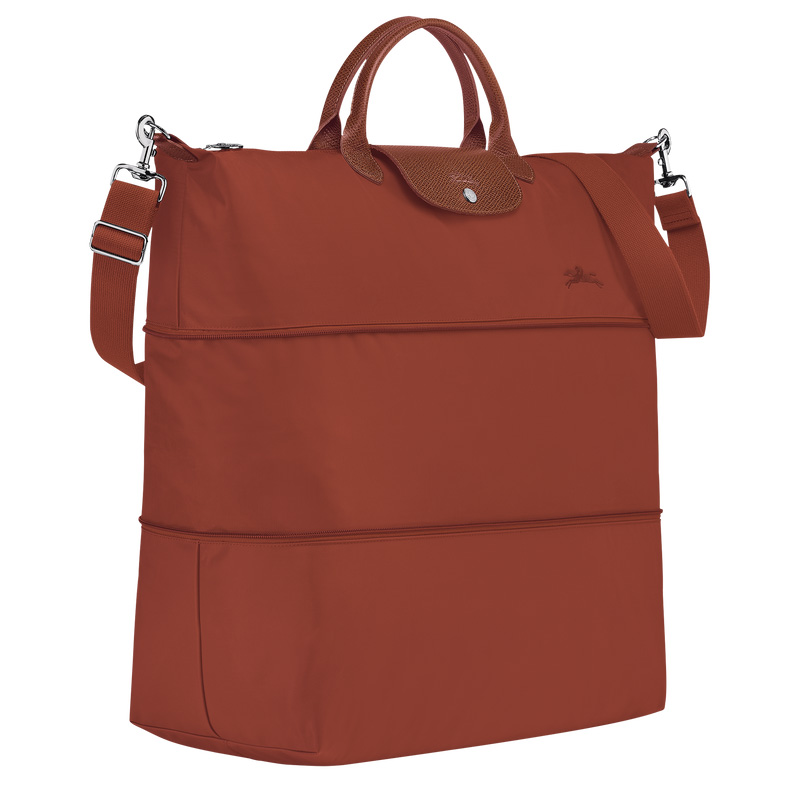 Longchamp Le Pliage Green Travel bag expandable Chestnut | LC-XOQH4411