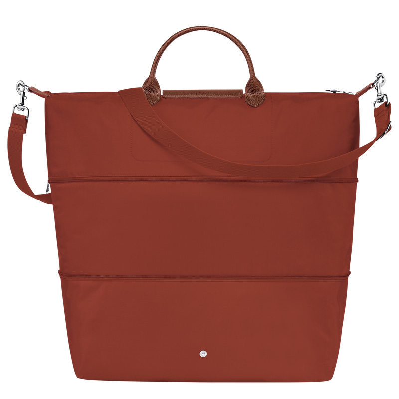 Longchamp Le Pliage Green Travel bag expandable Chestnut | LC-XOQH4411