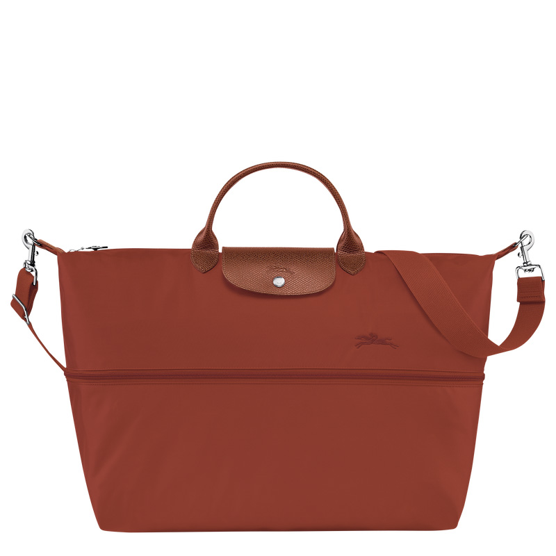 Longchamp Le Pliage Green Travel bag expandable Chestnut | LC-XOQH4411