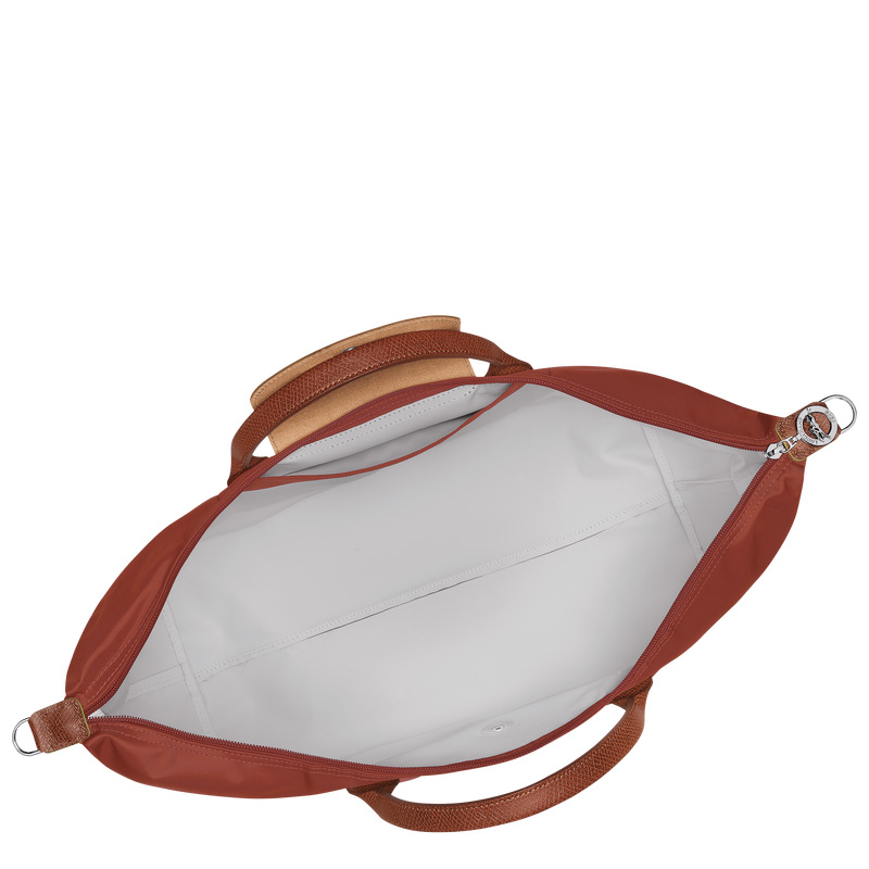Longchamp Le Pliage Green Travel bag expandable Chestnut | LC-XOQH4411