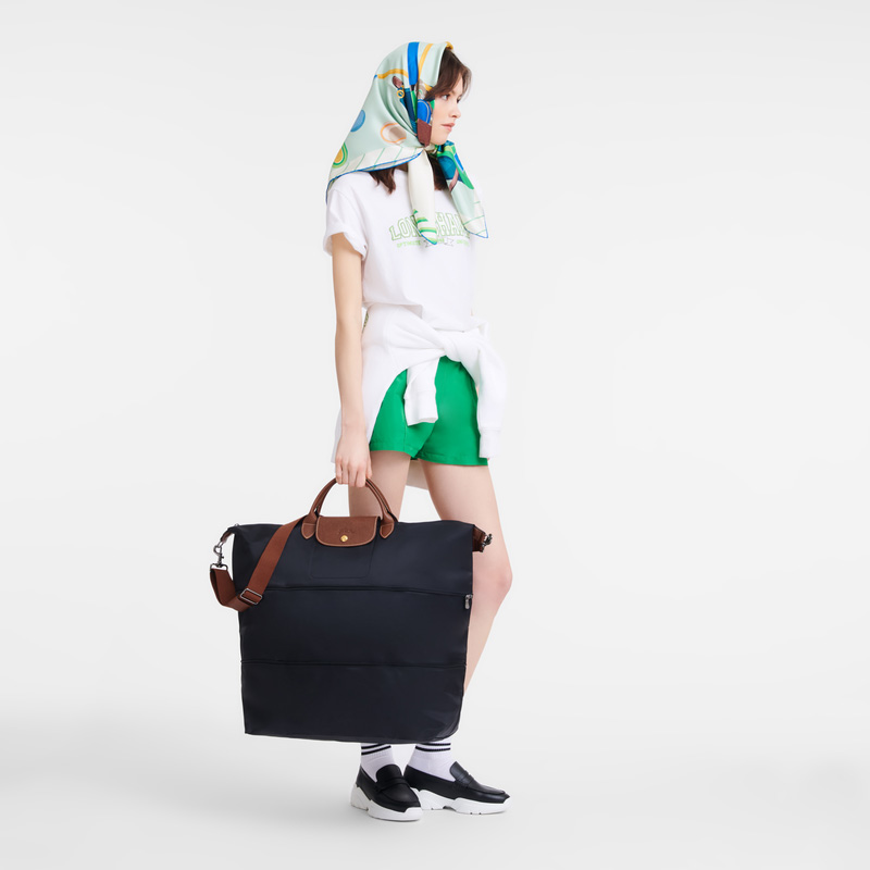 Longchamp Le Pliage Original Travel bag expandable Negras | LC-GCAF4478