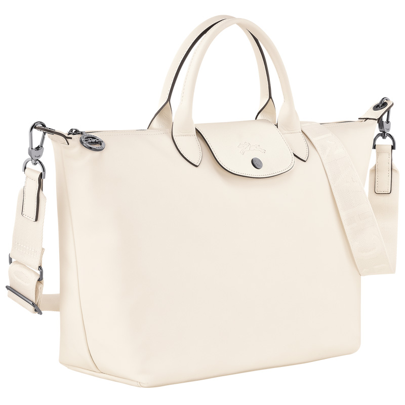 Longchamp Le Pliage Xtra L Handbag Ecru | LC-MAQG1912