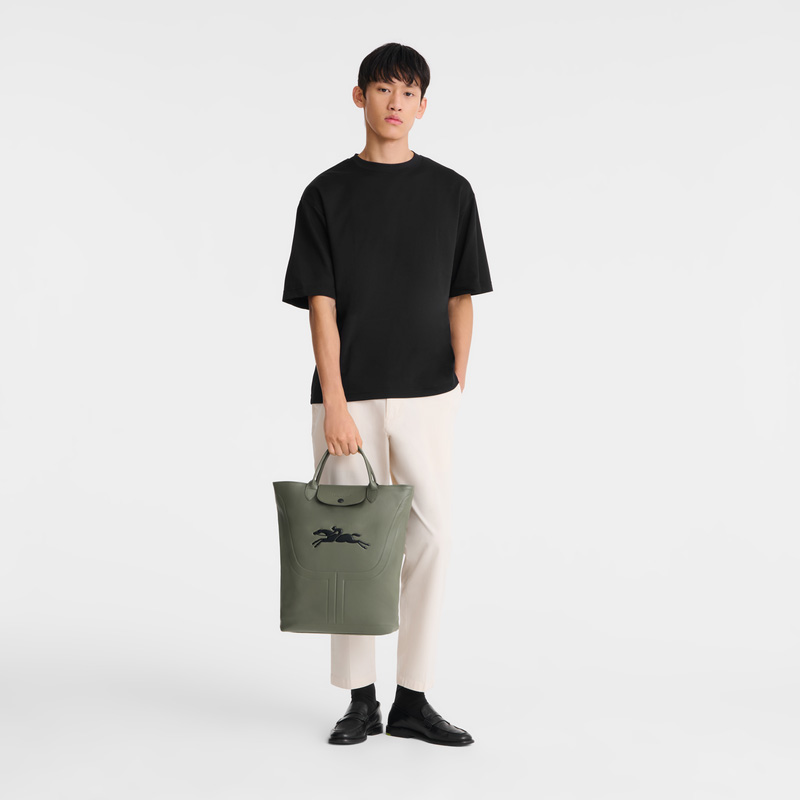 Longchamp Le Pliage Xtra M Boots bag Kaki | LC-CZHL4847