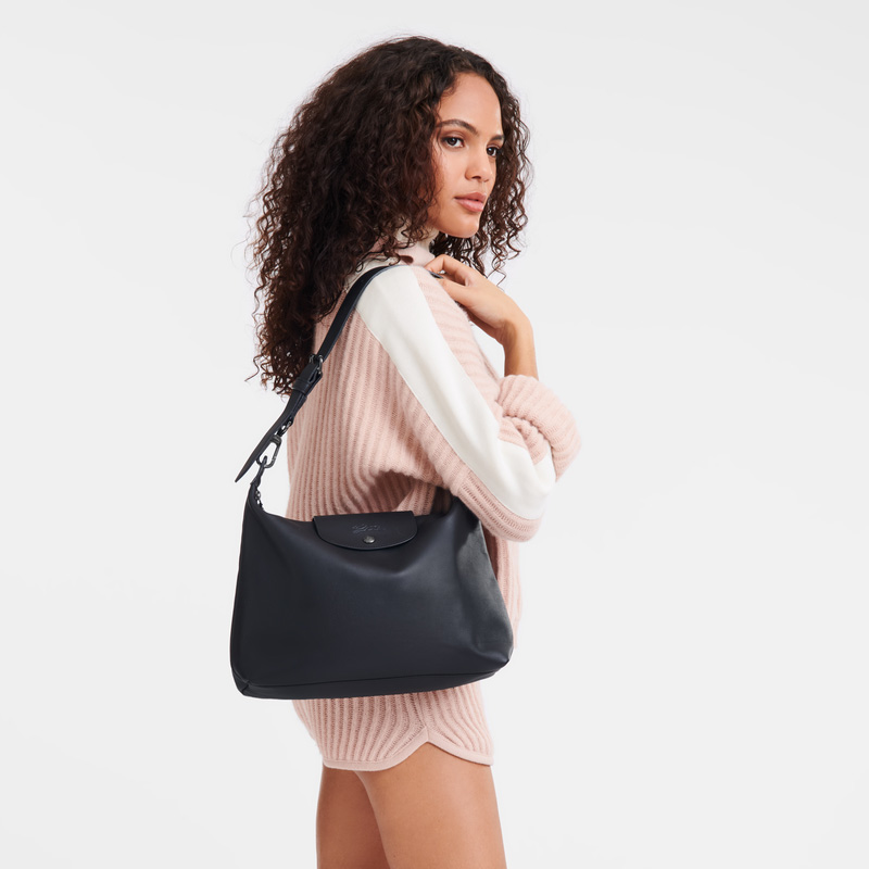Longchamp Le Pliage Xtra M Hobo bag Negras | LC-BUVQ0905