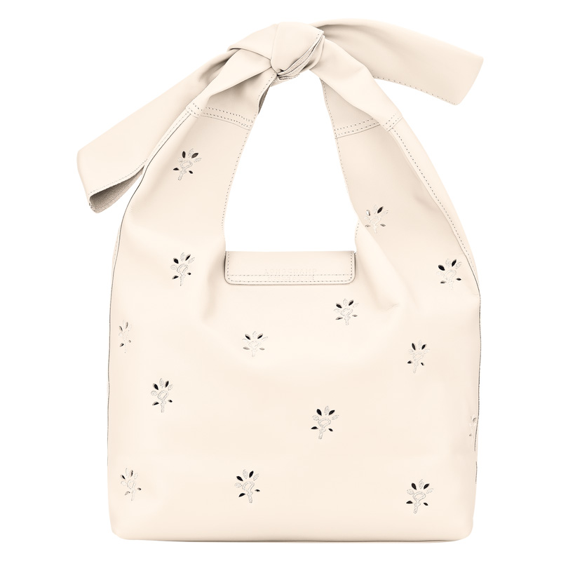Longchamp Le Pliage Xtra M Shoulder bag Ecru | LC-JEBF3107