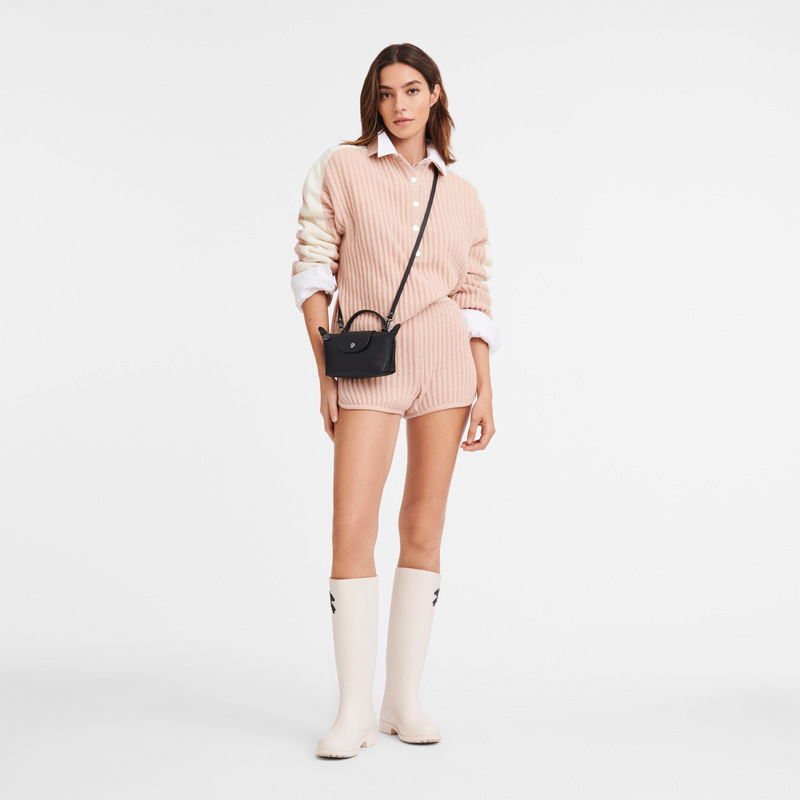 Longchamp Le Pliage Xtra XS Pouch Negras | LC-RCRA4177