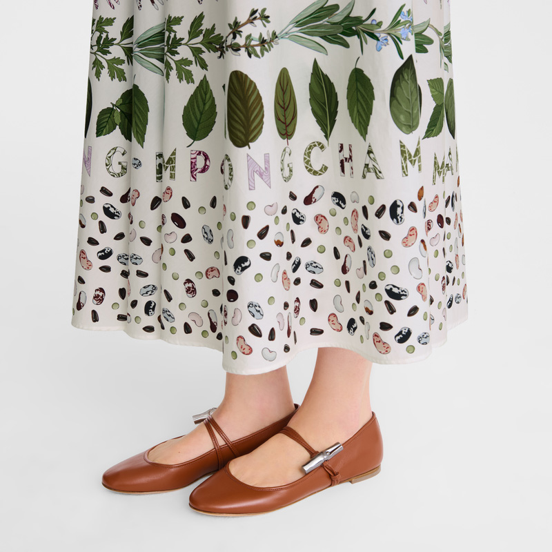 Longchamp Le Roseau Ballerinas Bark | LC-GQGR6979