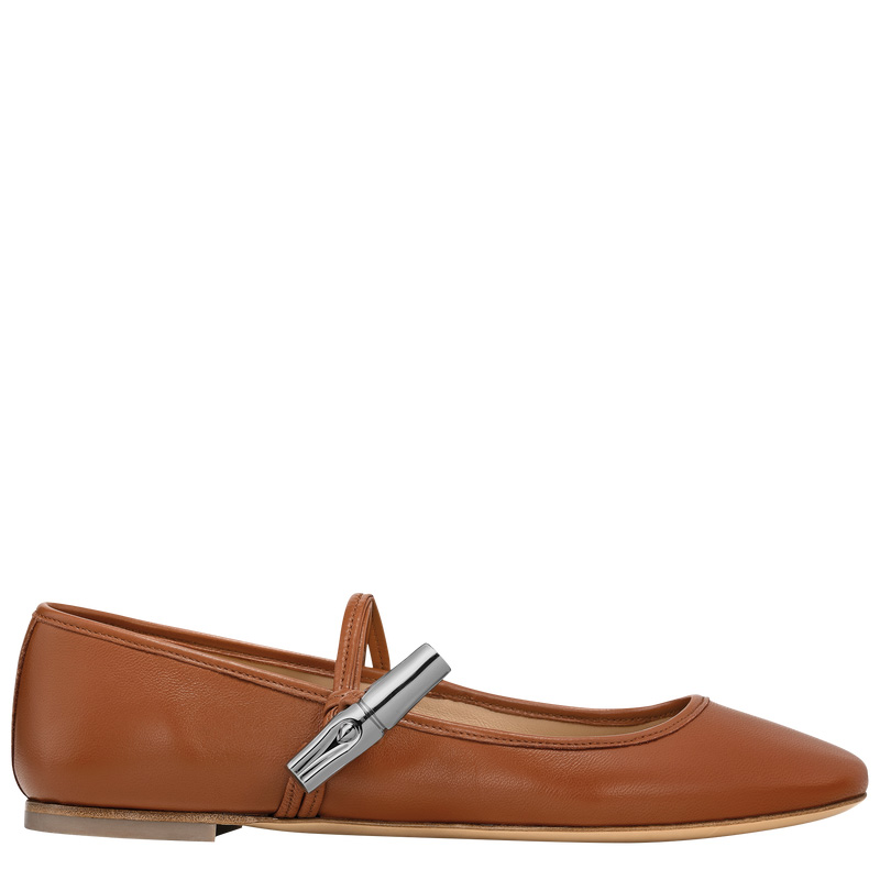 Longchamp Le Roseau Ballerinas Bark | LC-GQGR6979