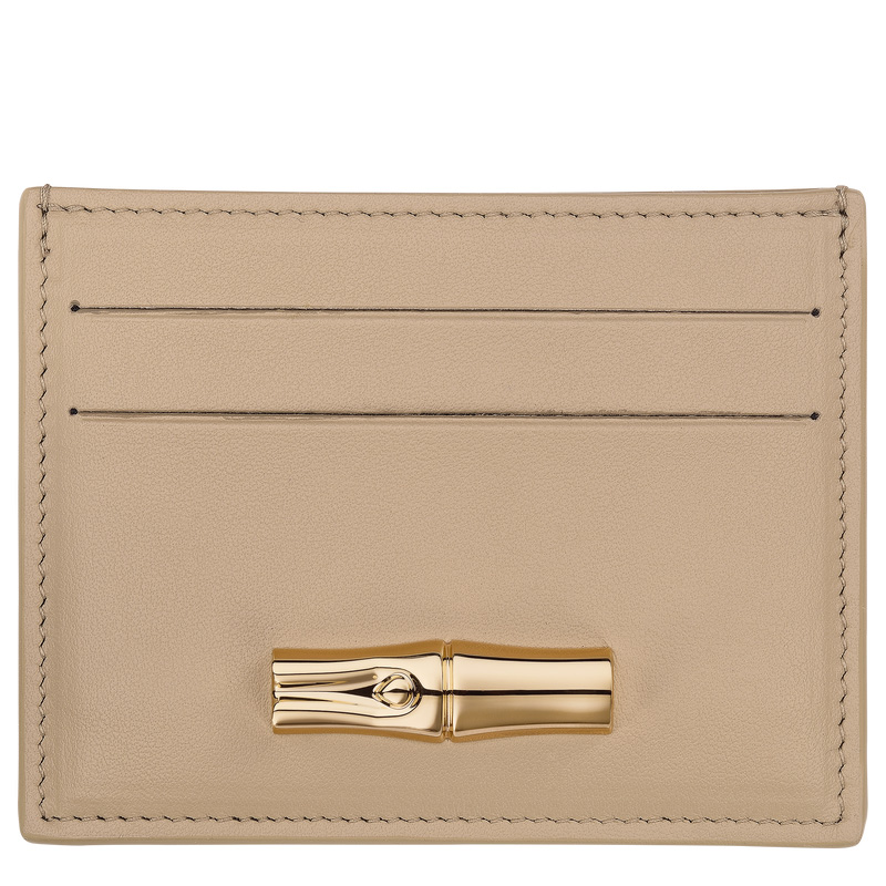 Longchamp Le Roseau Card holder Root | LC-SRDJ2936