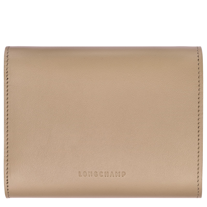 Longchamp Le Roseau Compact wallet Root | LC-RTMI8570