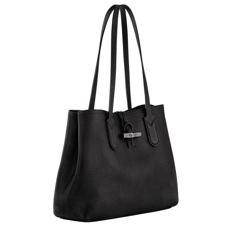 Longchamp Le Roseau Essential M Tote bag Negras | LC-CUDM6351