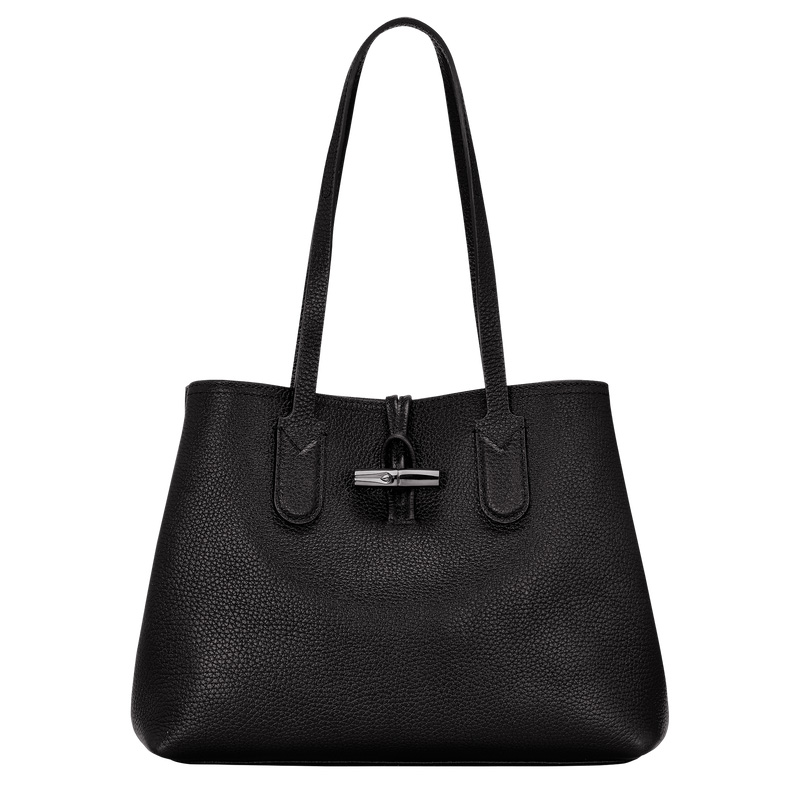 Longchamp Le Roseau Essential M Tote bag Negras | LC-CUDM6351