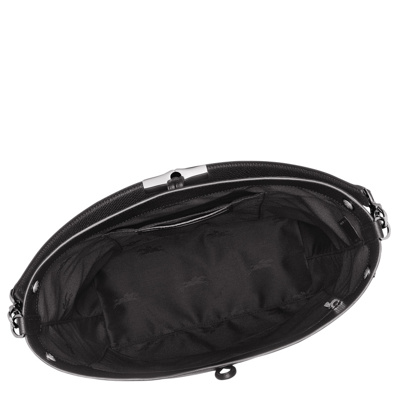 Longchamp Le Roseau M Shoulder bag Negras | LC-OTPV1407