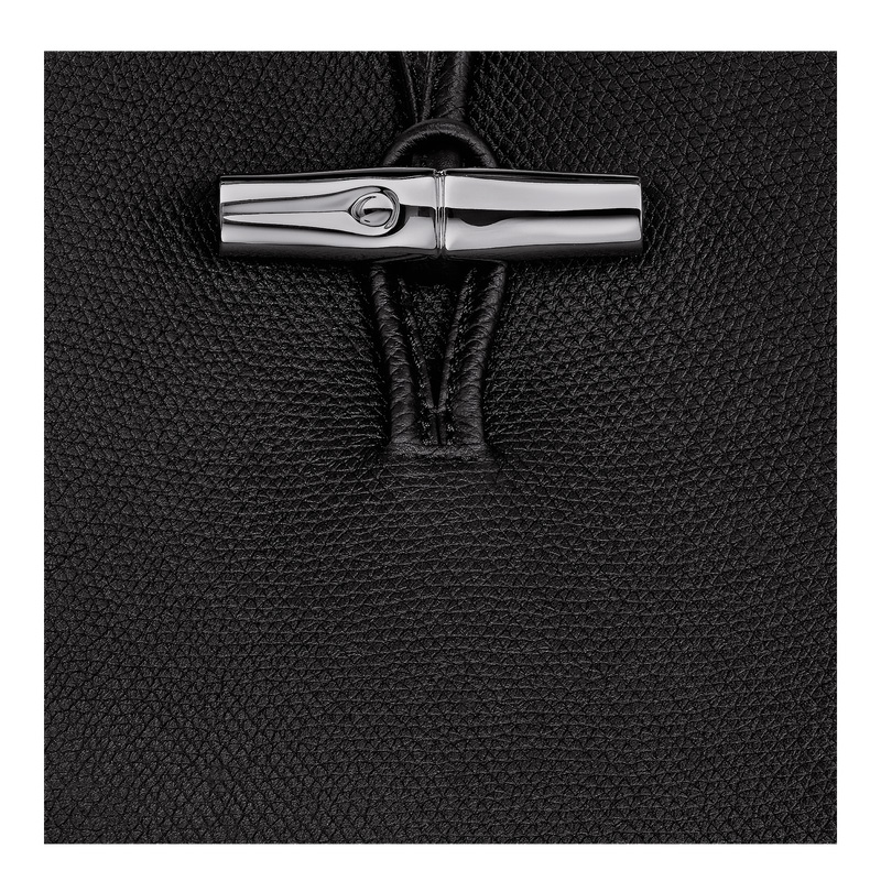 Longchamp Le Roseau M Shoulder bag Negras | LC-OTPV1407