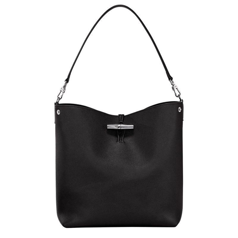 Longchamp Le Roseau M Shoulder bag Negras | LC-OTPV1407