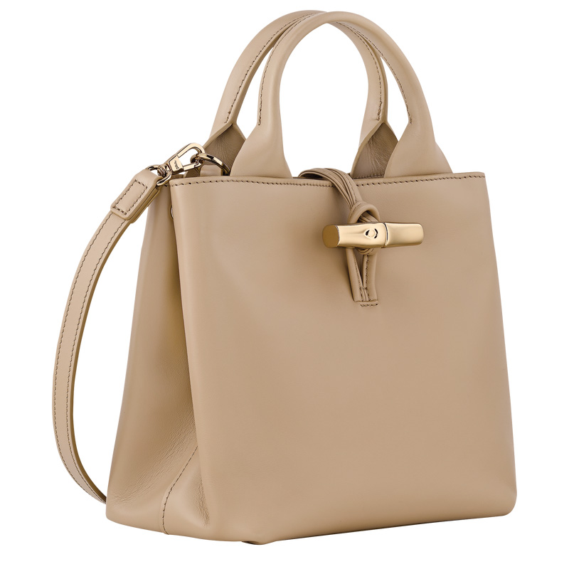 Longchamp Le Roseau S Handbag Root | LC-QTEX8470