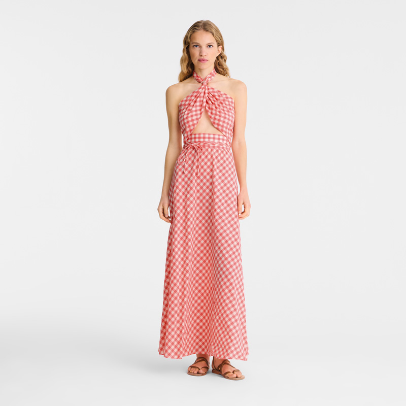 Longchamp Long dress Blush | LC-DXOY1851