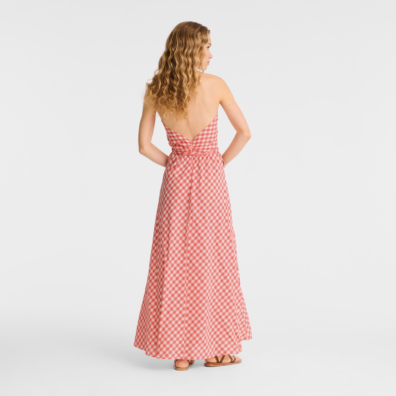 Longchamp Long dress Blush | LC-DXOY1851