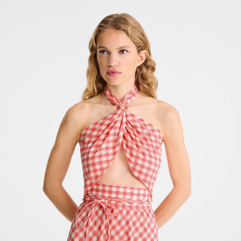 Longchamp Long dress Blush | LC-DXOY1851