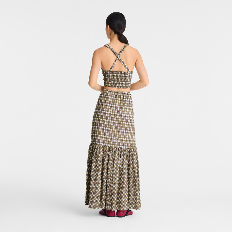 Longchamp Long skirt Artichoke | LC-HDWR9309