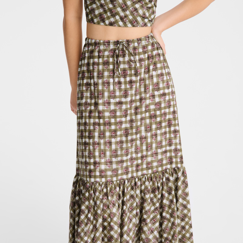 Longchamp Long skirt Artichoke | LC-HDWR9309