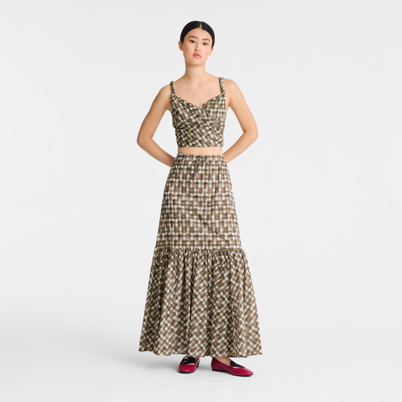 Longchamp Long skirt Artichoke | LC-HDWR9309